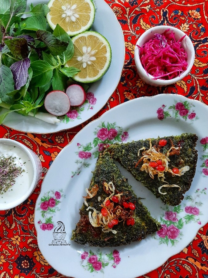 عکس کوکو سبزی