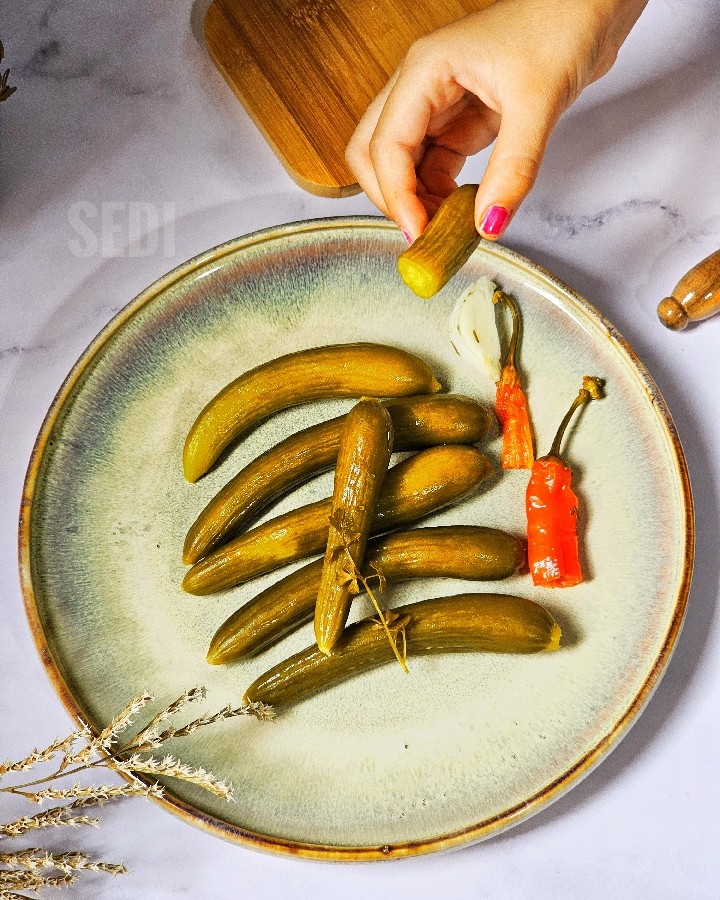 عکس خیارشور خانگی