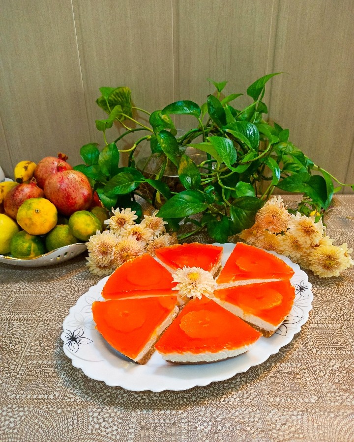 چیزکیک پرتقالی