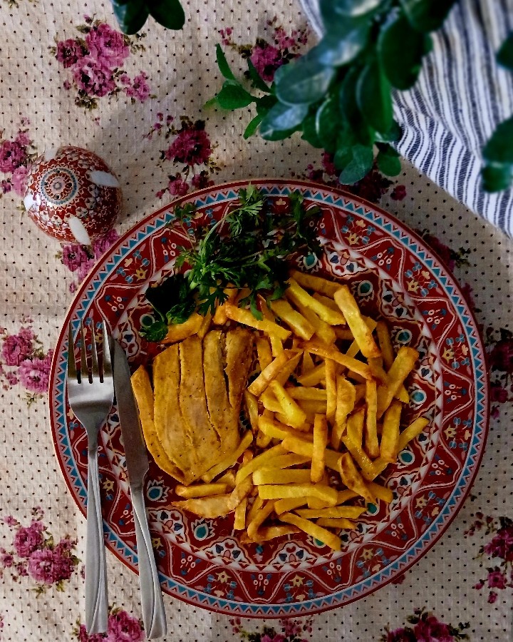 فیله مرغ، سیب زمینی