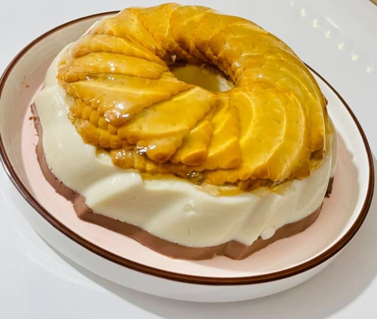 دسر بیسکویتی ویترینی