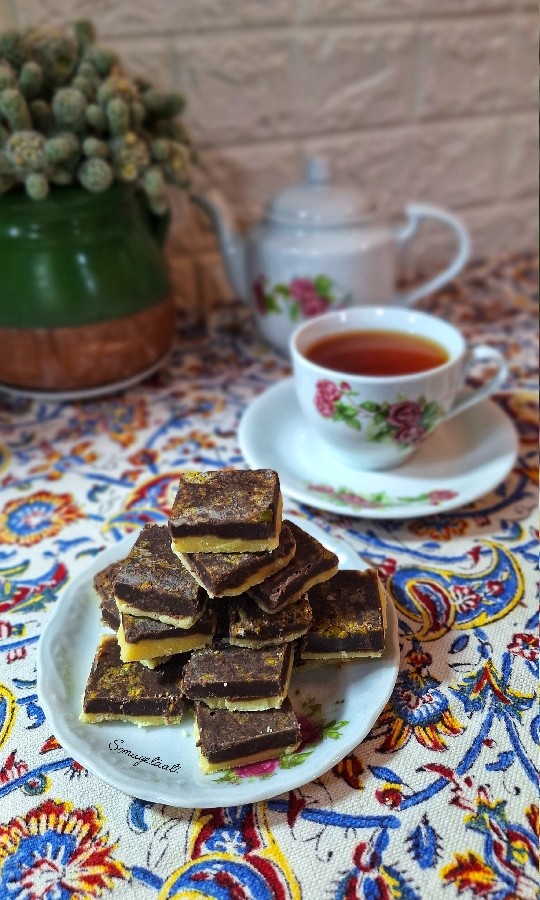 عکس حلوا دورنگ گیلانی