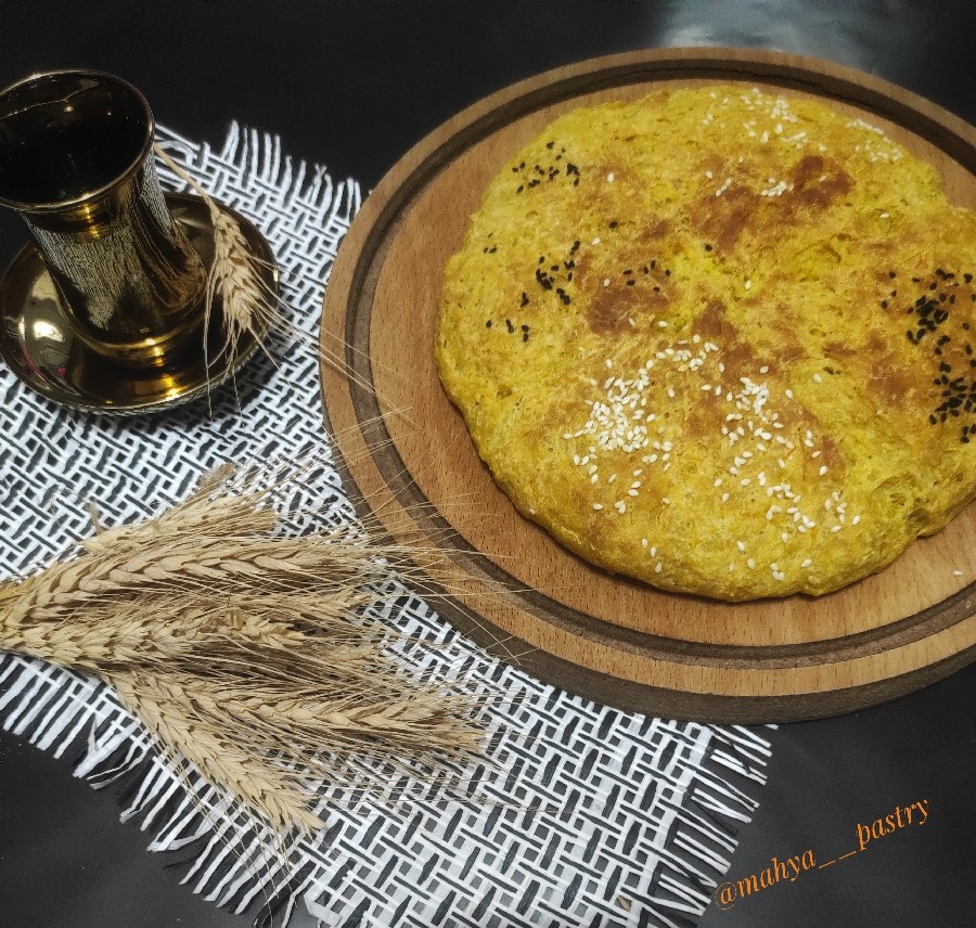 نان کدوحلوایی وگان (بدون تخم مرغ)