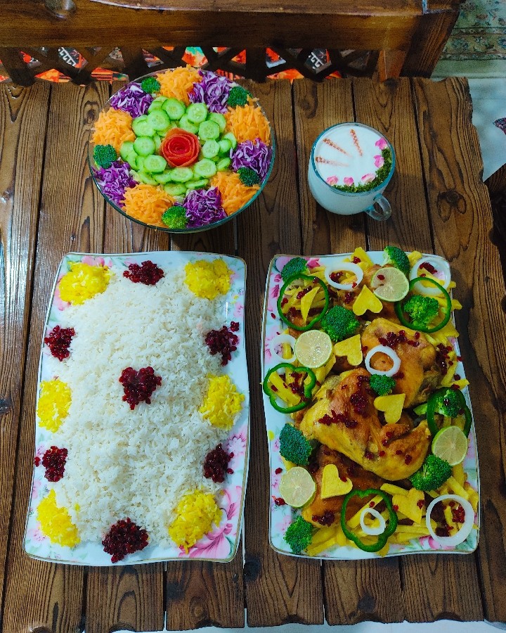 زرشک پلو با مرغ...ورق بزنید 