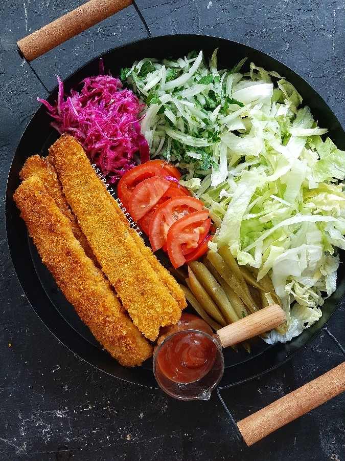 عکس اسنک مرغ