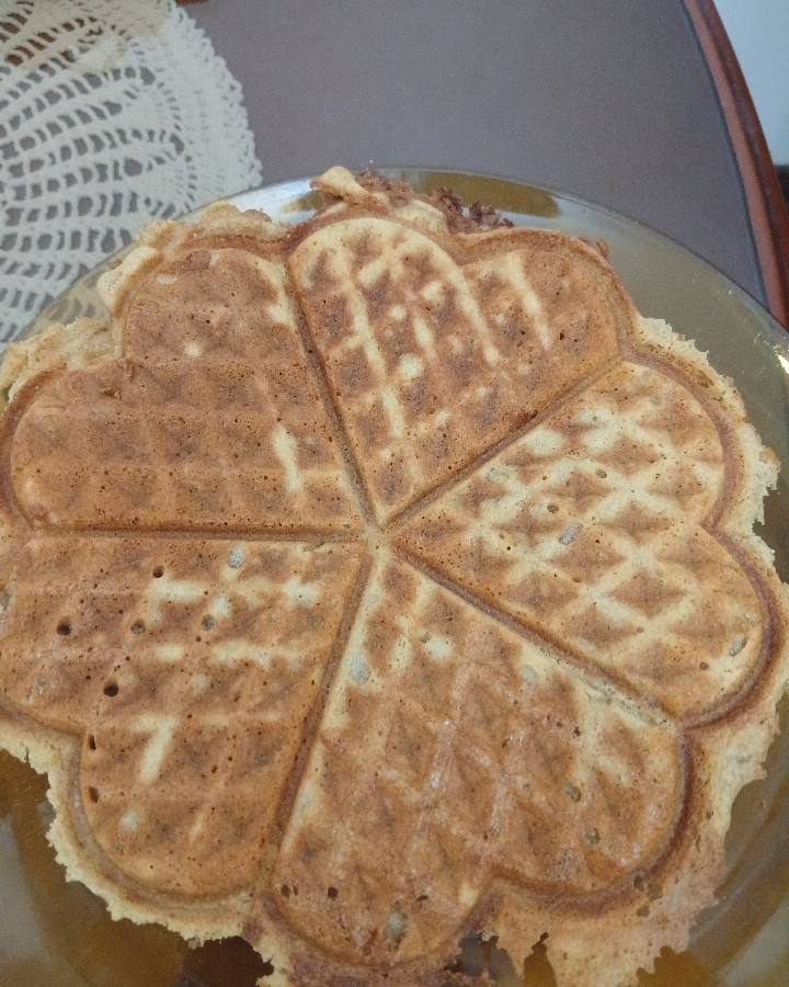 وافل و بستنی