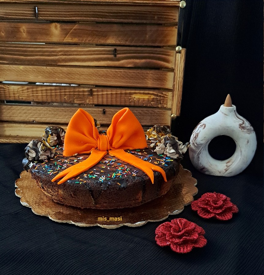 کیک خیس شکلاتی 