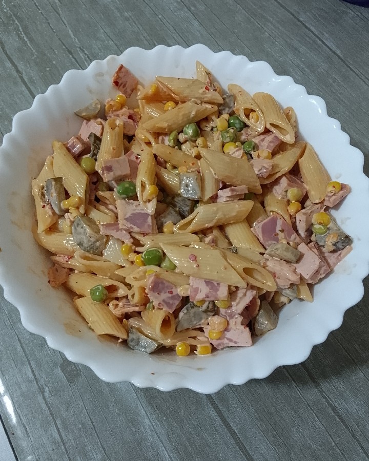 سالاد ماکارونی 