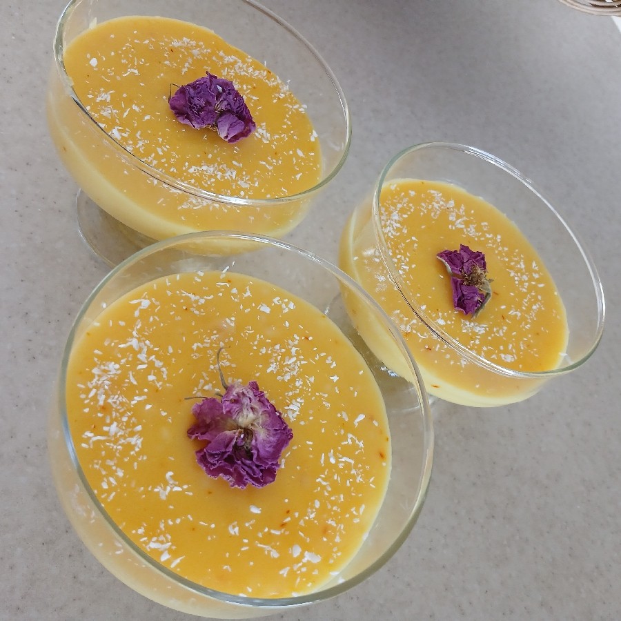 محلبی زعفرانی من 