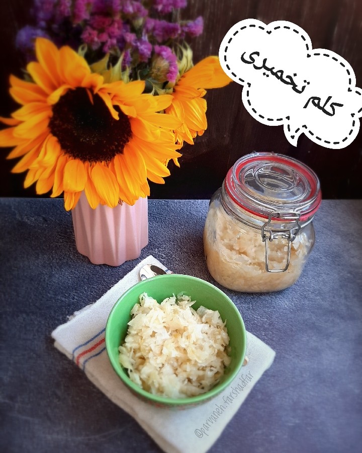 کلم ترش تخمیری