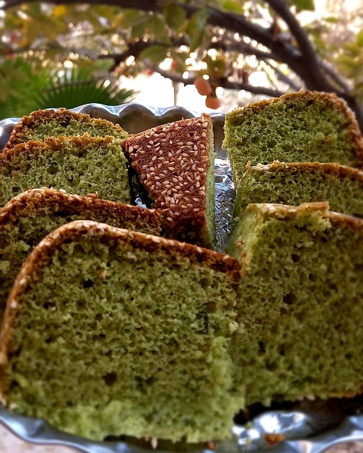 #کیک اسفناج