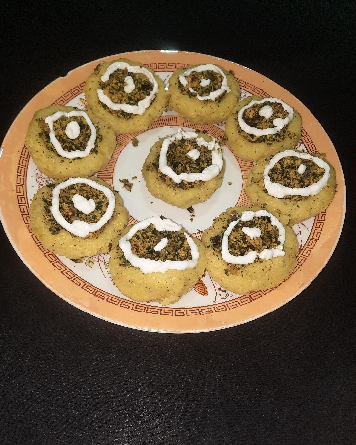 مانتی سیب زمینی