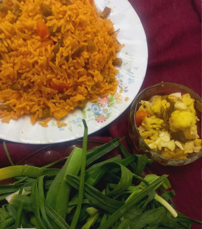 لوبیا پلو?غذای پر طرفدار?