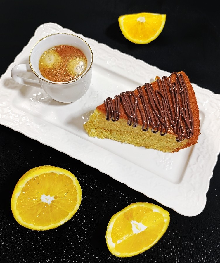 کیک پرتقالی 