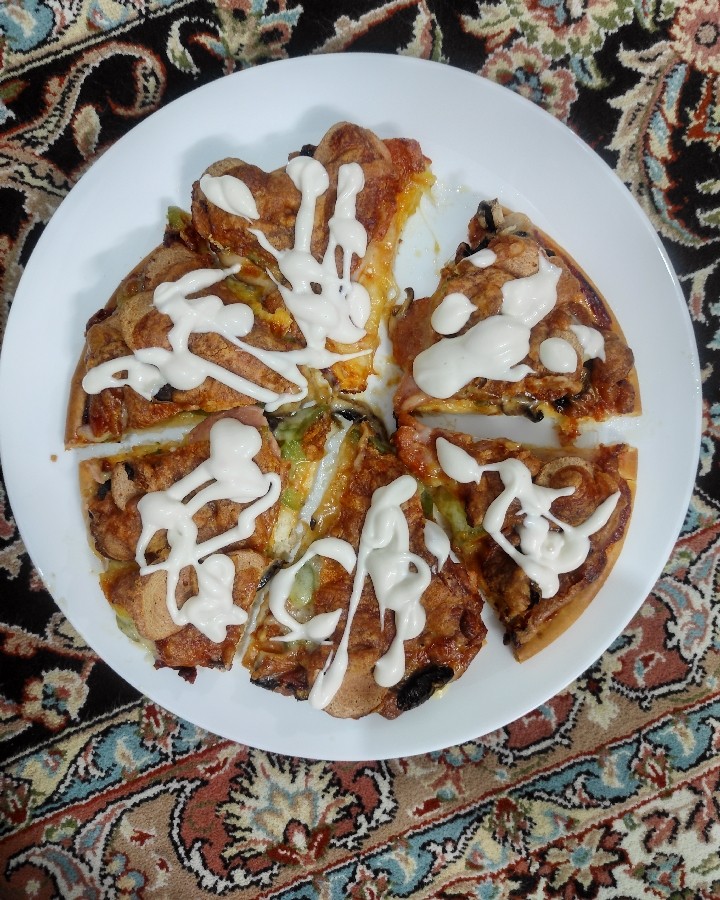 پیتزای خودم پز 