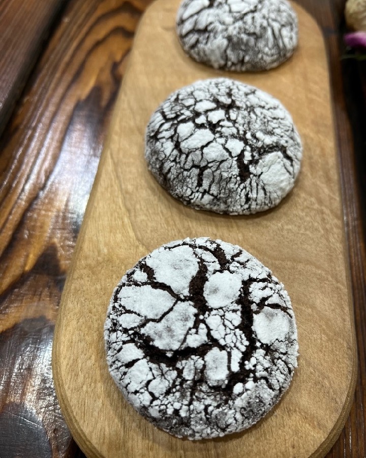 عکس کوکی ترک دار شکلاتی 