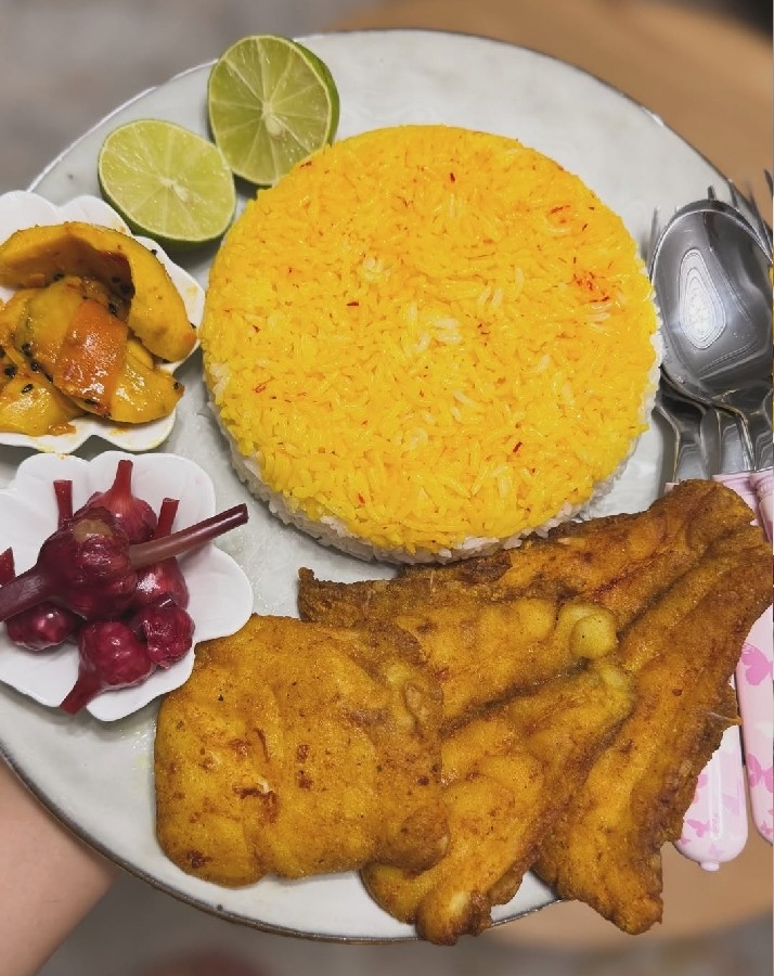 ماهی سرخ شده