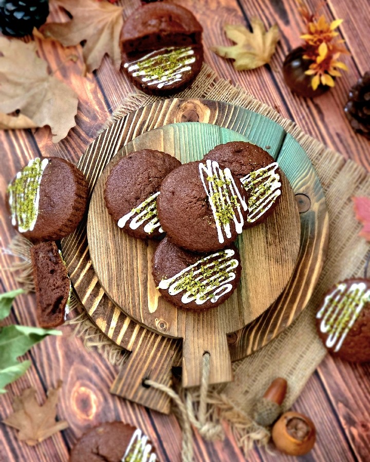 کاپ کیک موز شکلات