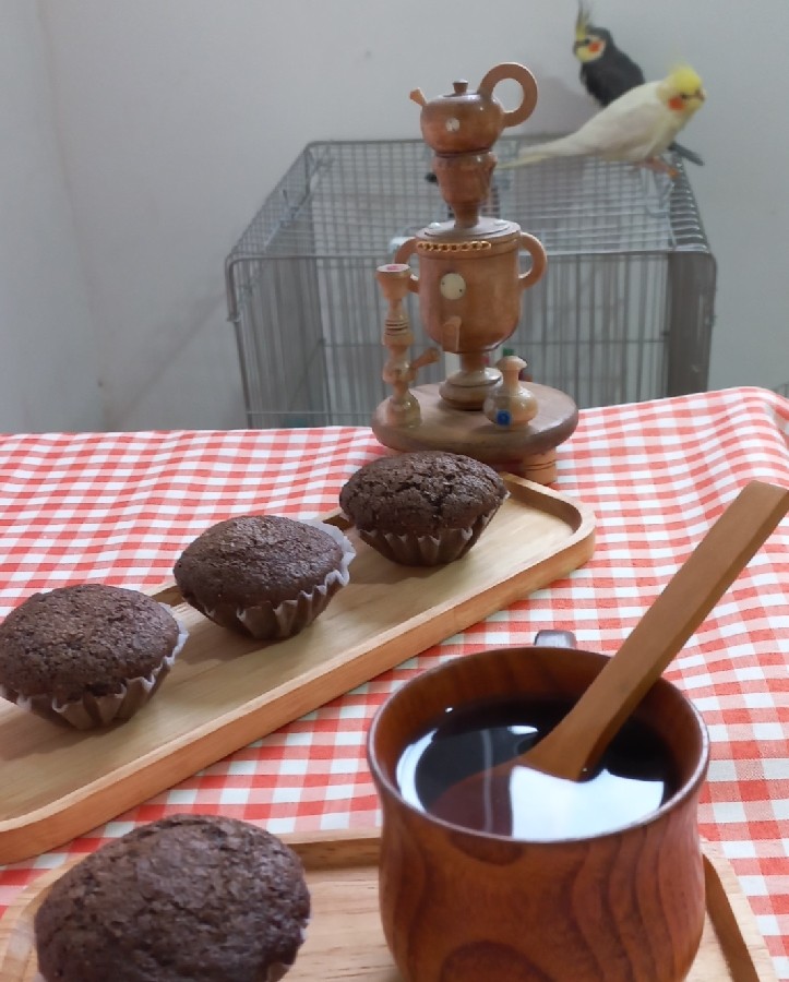 کاپ کیک شکلاتی 