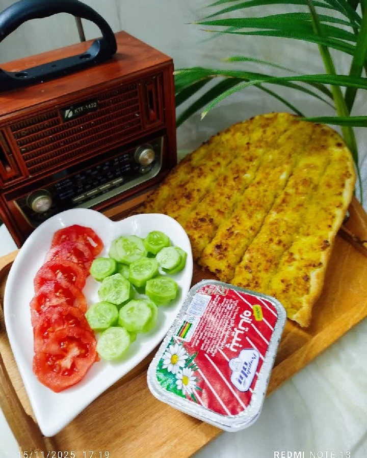 نان بربری گردویی 