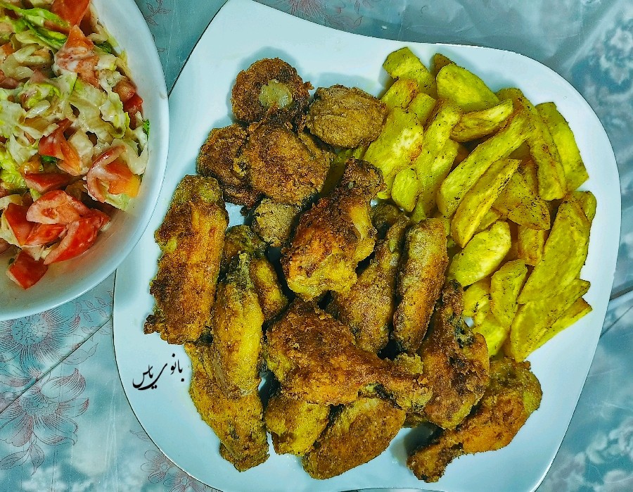 بال و پاچین و قارچ سوخاری