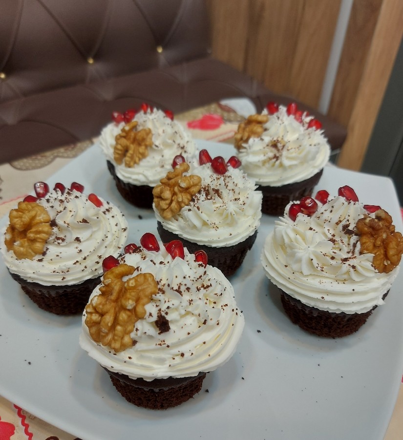 کاپ کیک شکلاتی 