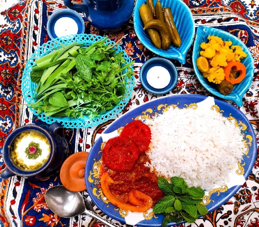 بادمجون با برنج ?
