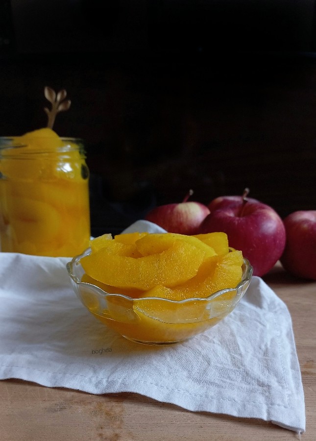 عکس کمپوت سیب