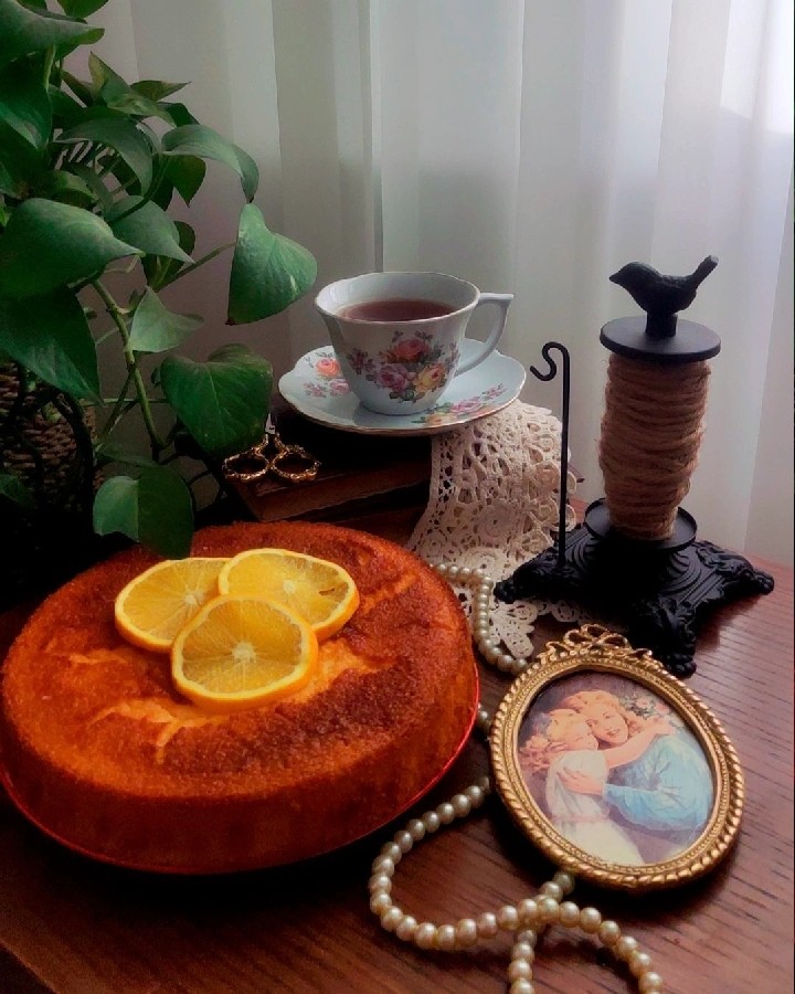 کیک پرتقالی