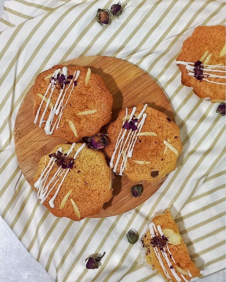 کیک پنبه ای نارگیلی