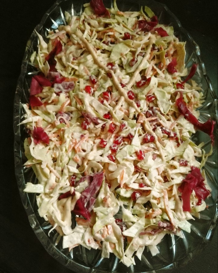 سالاد انار و کلم