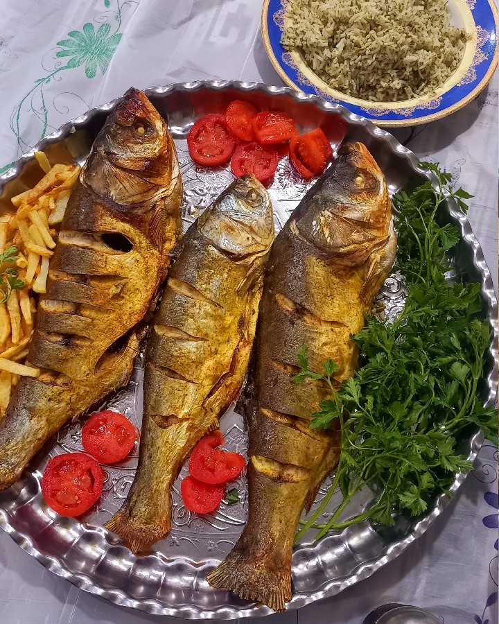 ماهی سرخ شده 