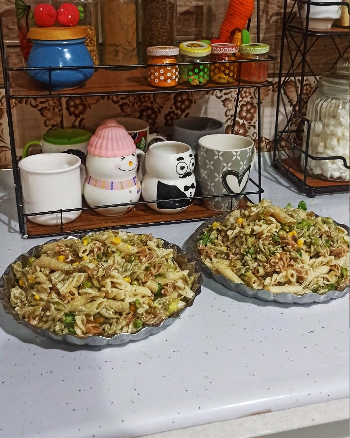 سالاد ماکارونی 