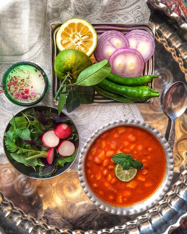 خوراک لوبیا ساده