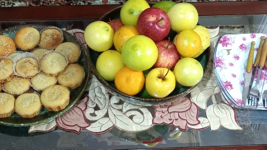 کیک یزدی ،کیک با آرد برنج