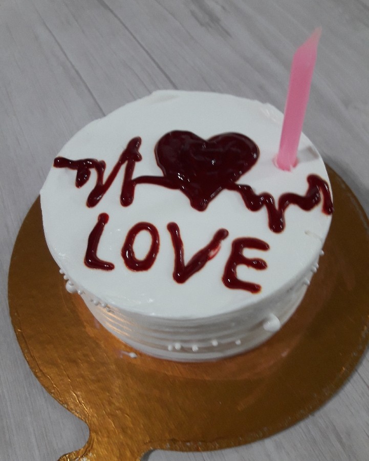 کیک تولد دخترم 