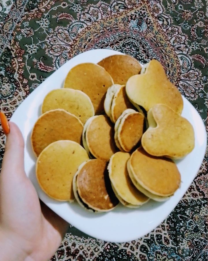 مینی پنکیگ شکلاتی??
خوشحال میشم قلب قرمزش کنی رفیق?♥️