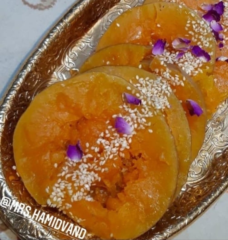 دسر کدو حلوایی