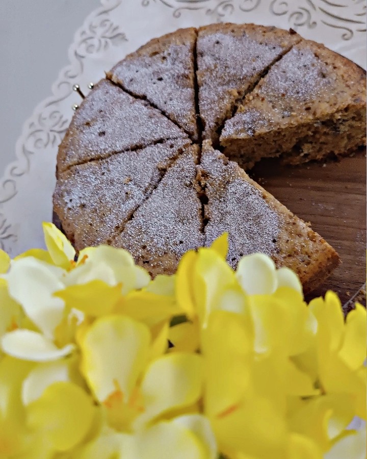 کیک موزی نسکافه ای 