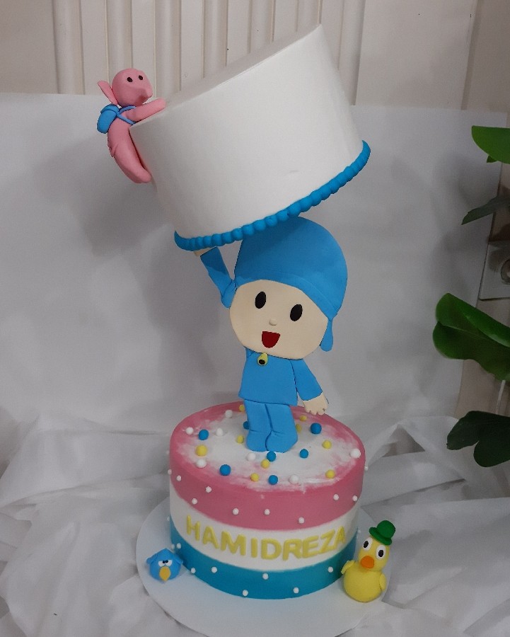 کیک‌معلق با تم پوکویو