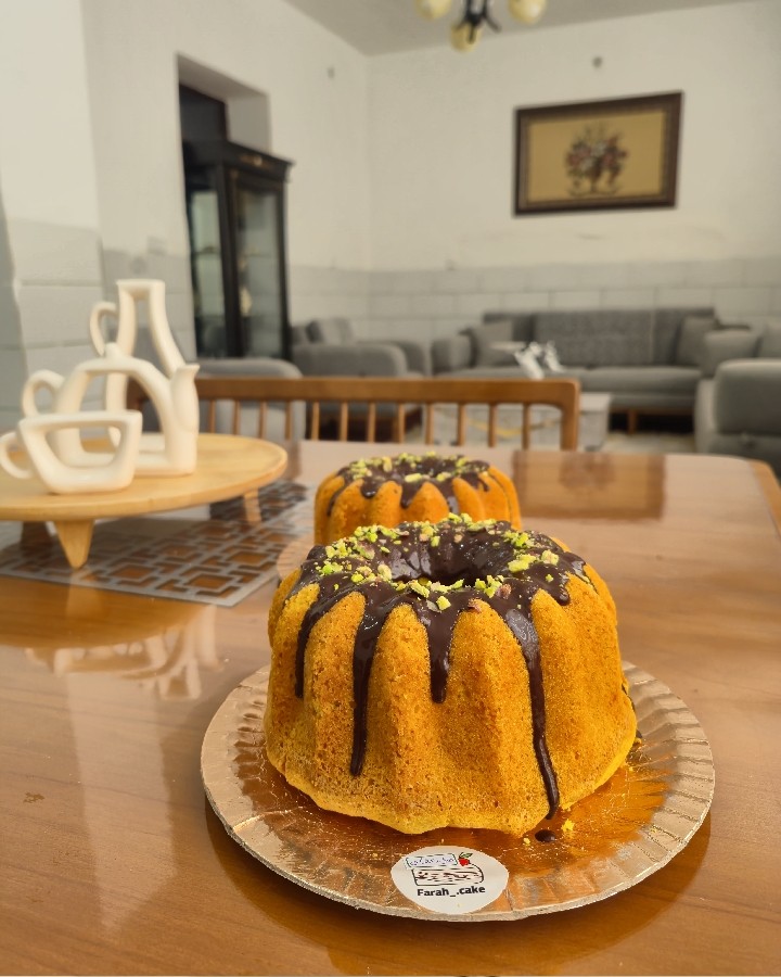 عکس کیک هل و گلاب