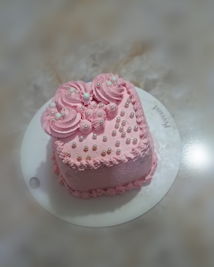 کیک خامه ایی مربع