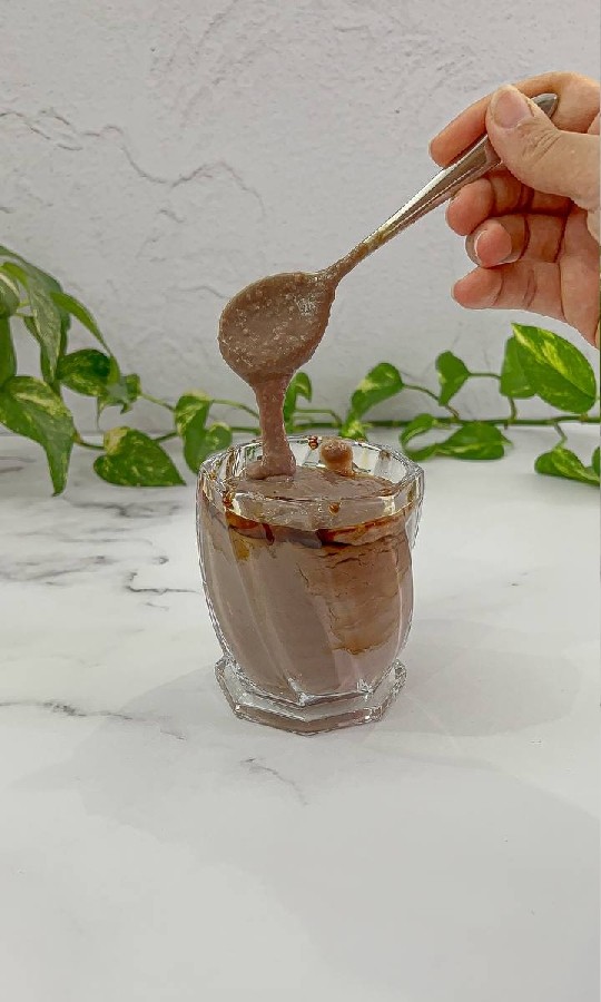 پودینگ رژیمی کاکائویی