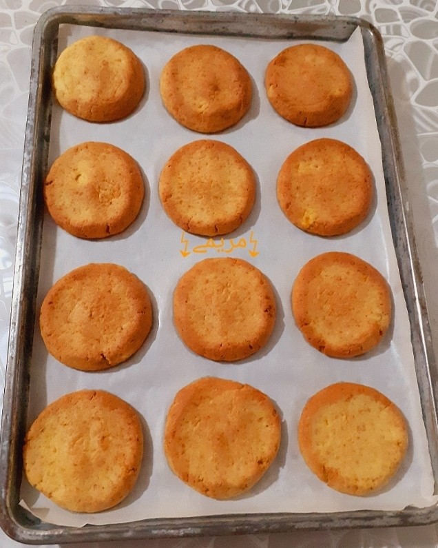 عکس مرحله 1 تهیه کوکی کدو حلوایی (تنبل)