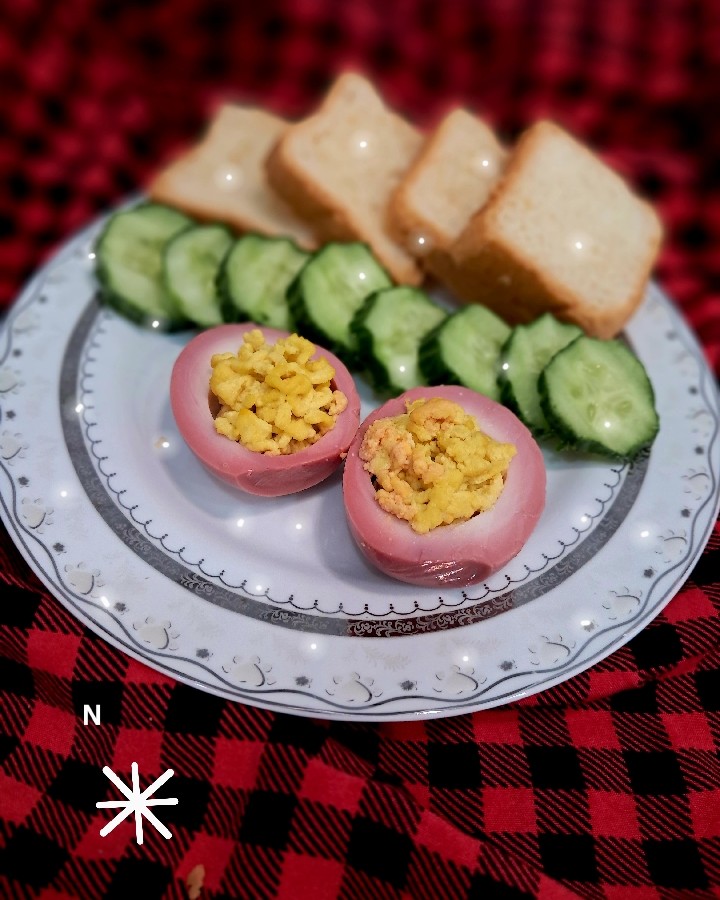 تخم مرغ ادایی به سبک ام آیات 