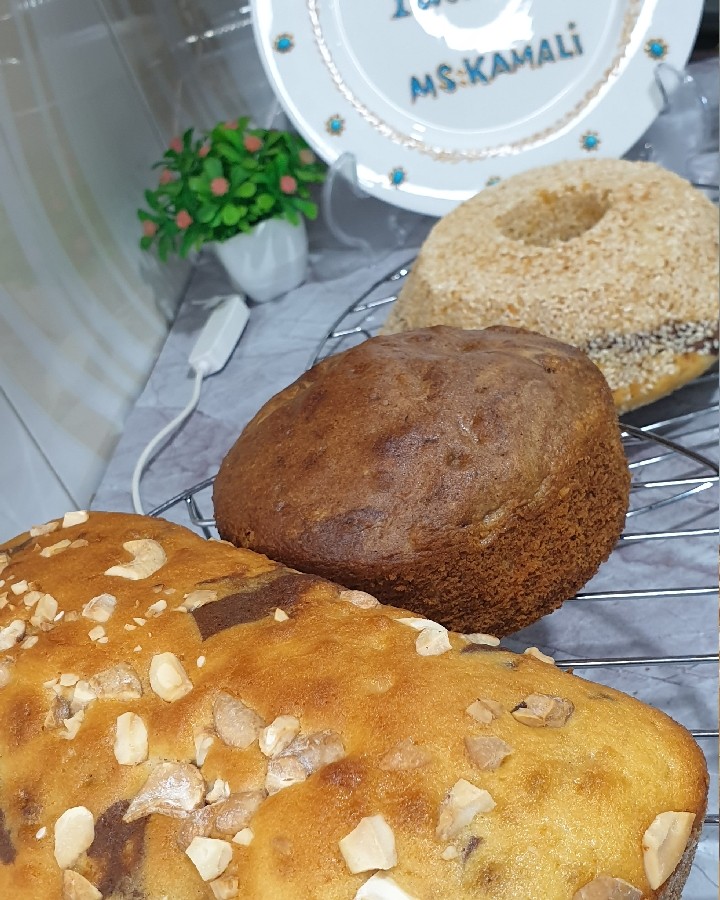 کیک  ساده خانگی