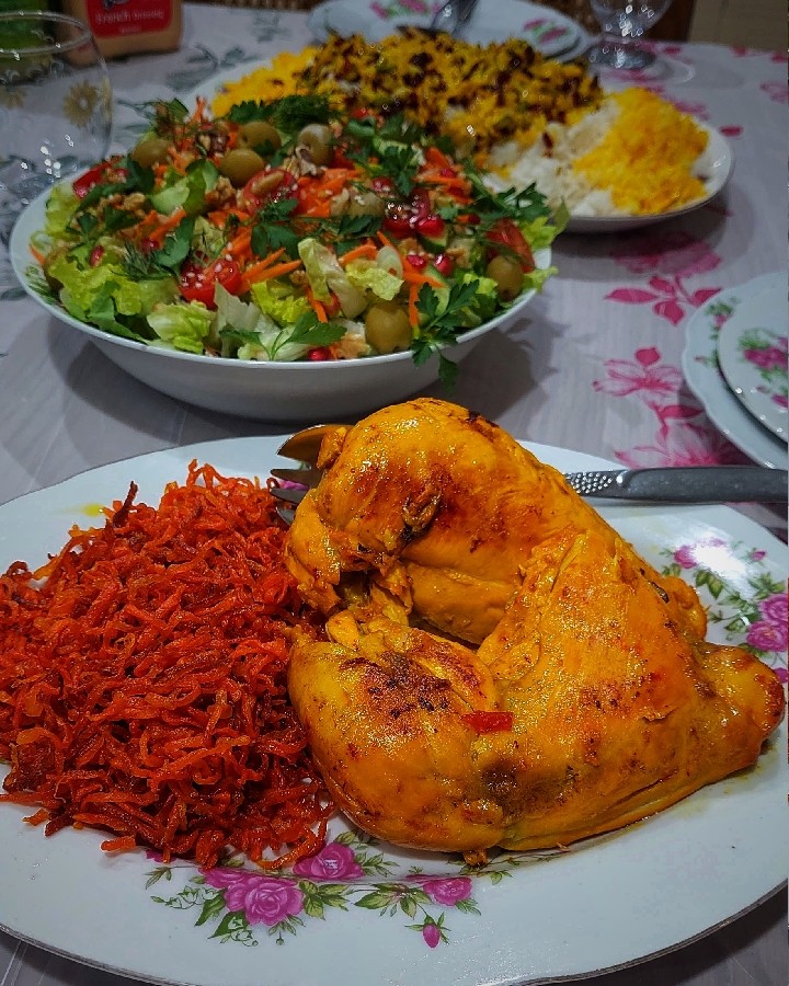 عکس مرغ سرخ کرده