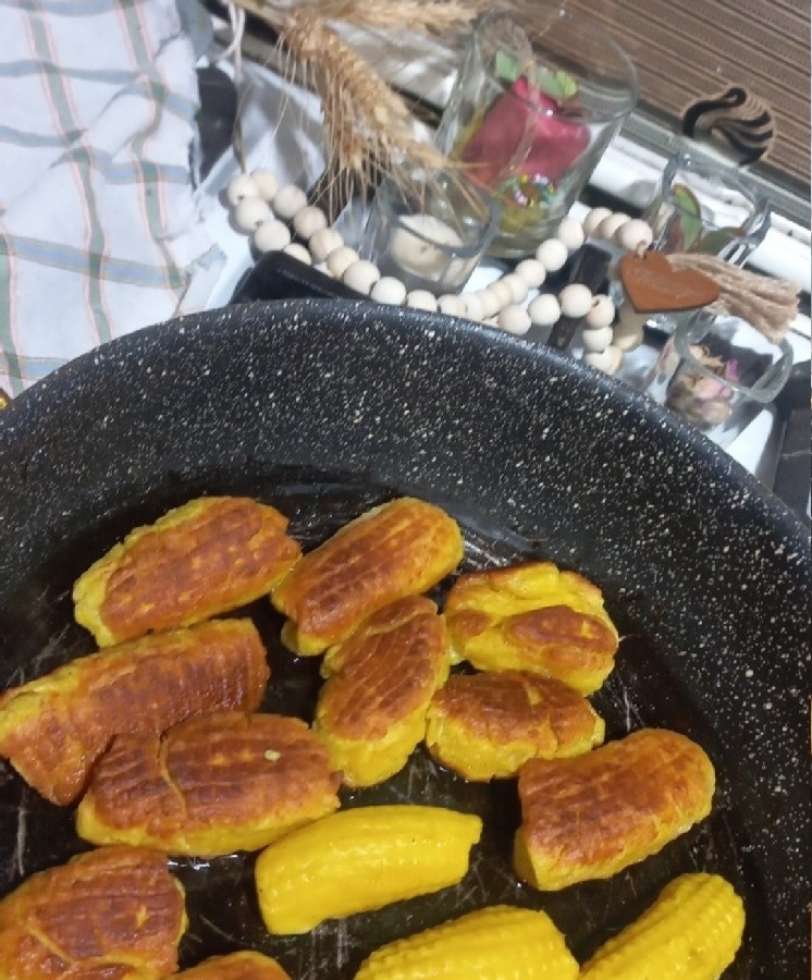 عکس مرحله 3 تهیه برساق محلی