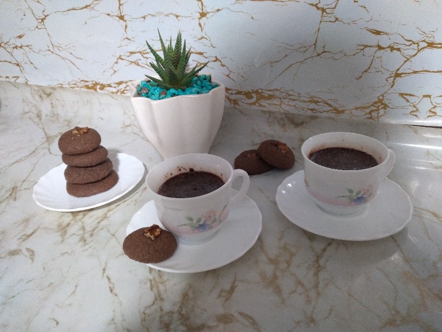 کوکی شکلاتی ♡ شکلات داغ