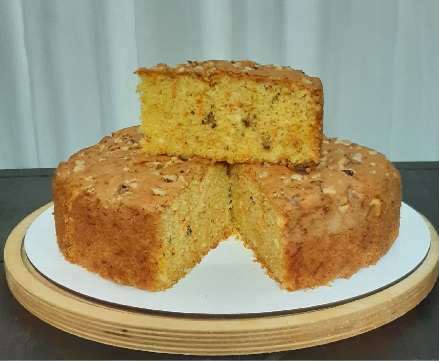 کیک هویج وگردو